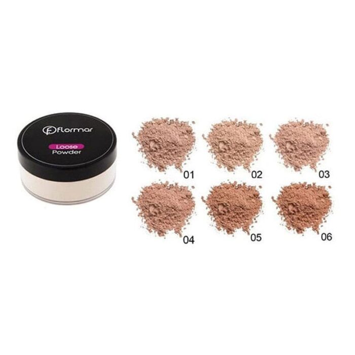 پودر فیکس رنگی فلورمار 05  flormar loose powder