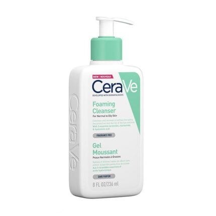 فوم شستشو صورت پوست نرمال تا چرب سراوی  236 mil CeraVe Foaming Cleanser