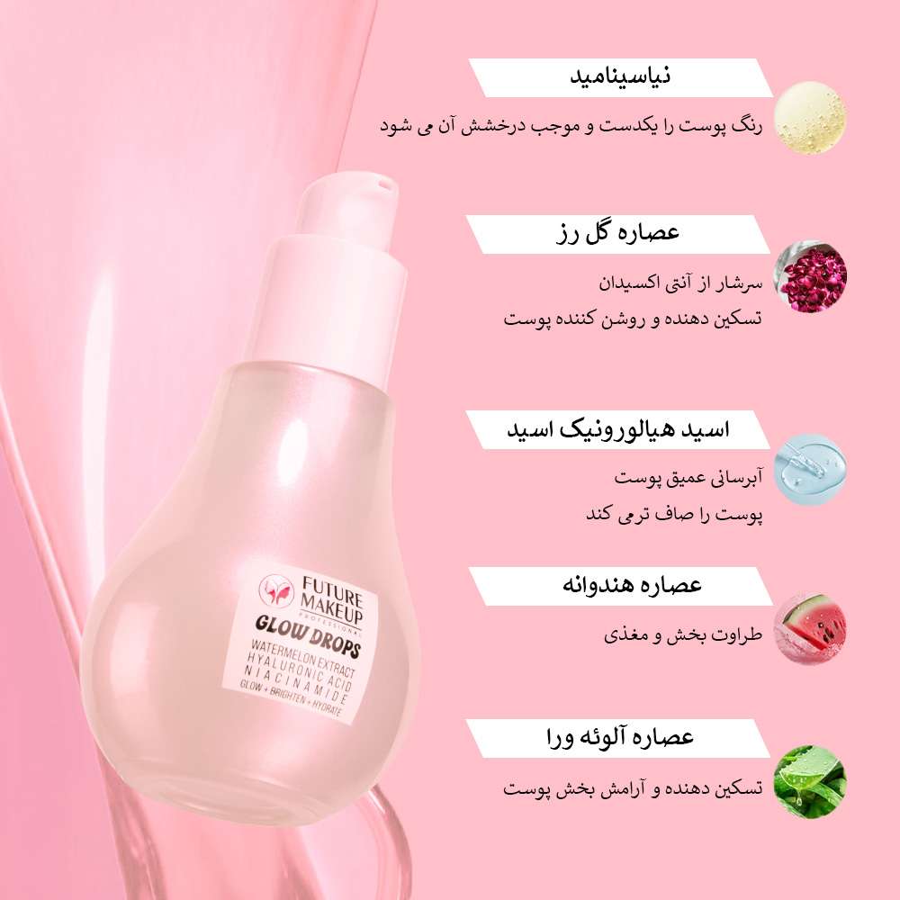 سرم آبرسان هندوانه فیوچر میکاپ